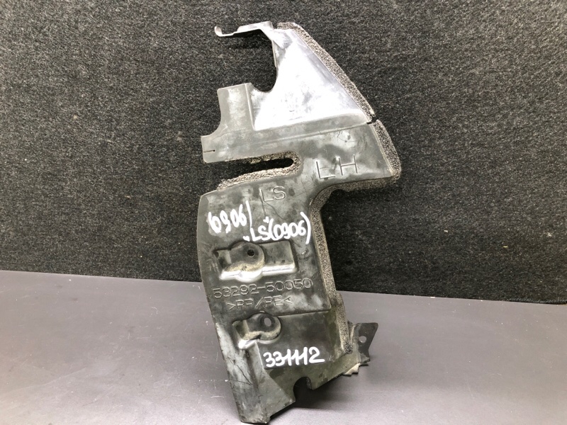 Дефлектор радиатора левый LEXUS LS460 06-12 2007 XF40 4.6 1UR-FSE 53292-50050 Б/У