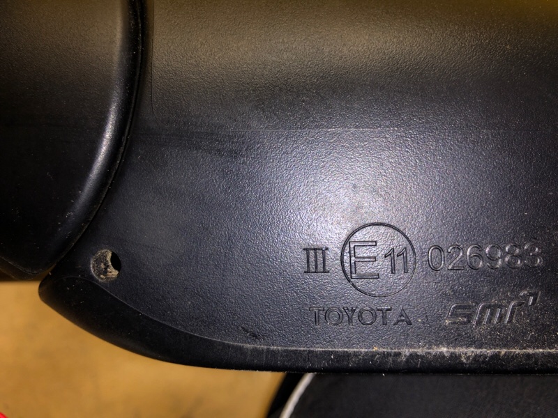 Зеркало левое COROLLA E170 13-19 Зеркало левое COROLLA E170 13-19