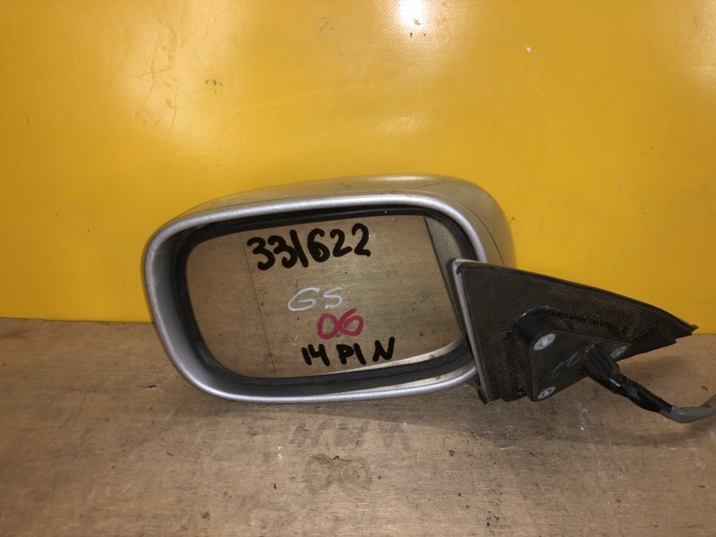 Зеркало левое LEXUS GS350 GS300 05-11 8790630300B0 Б/У