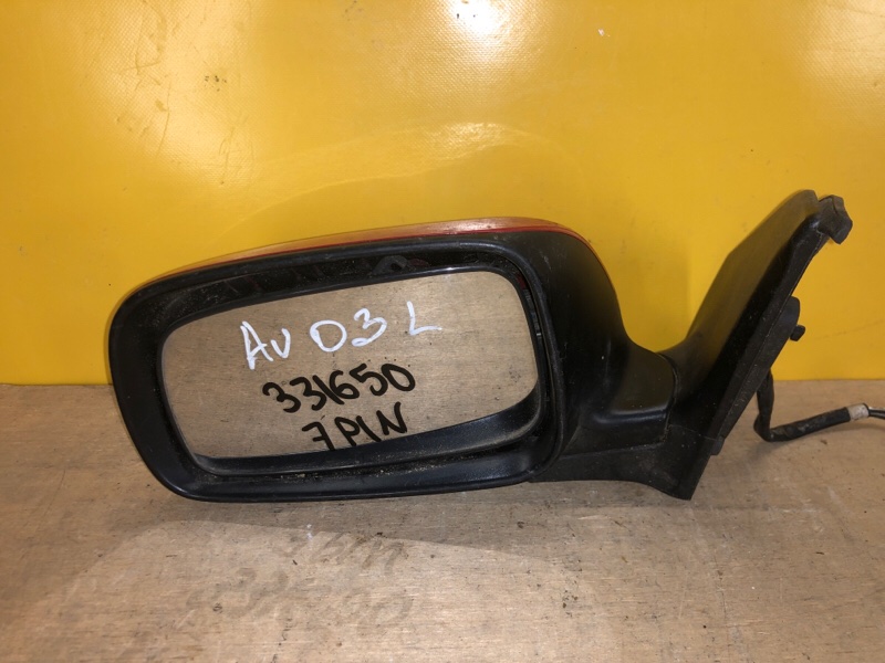 Зеркало левое TOYOTA AVENSIS 03-08 8790605130 Б/У