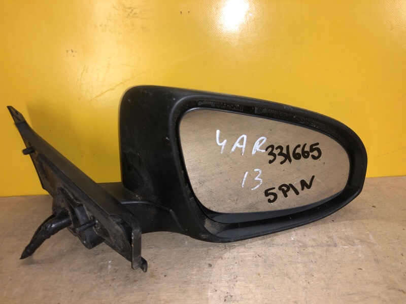Запчасть зеркало правое TOYOTA YARIS 11-20 87910-0D600 Б/У Зеркало правое TOYOTA YARIS 11-20 87910-0D600 Б/У