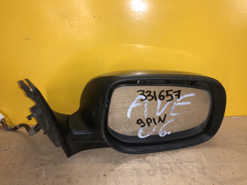 Зеркало правое TOYOTA AVENSIS 03-08 8790105190 Б/У
