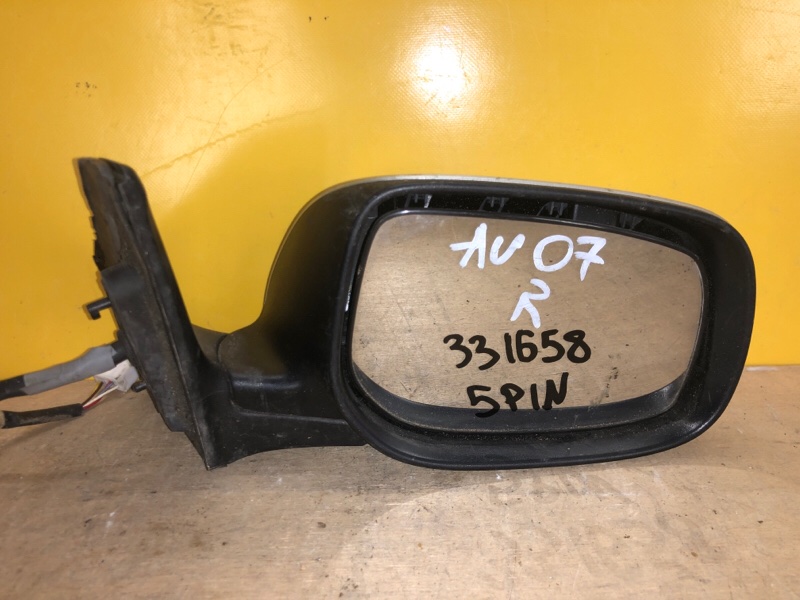 Зеркало правое TOYOTA AVENSIS 03-08 8790105190 Б/У