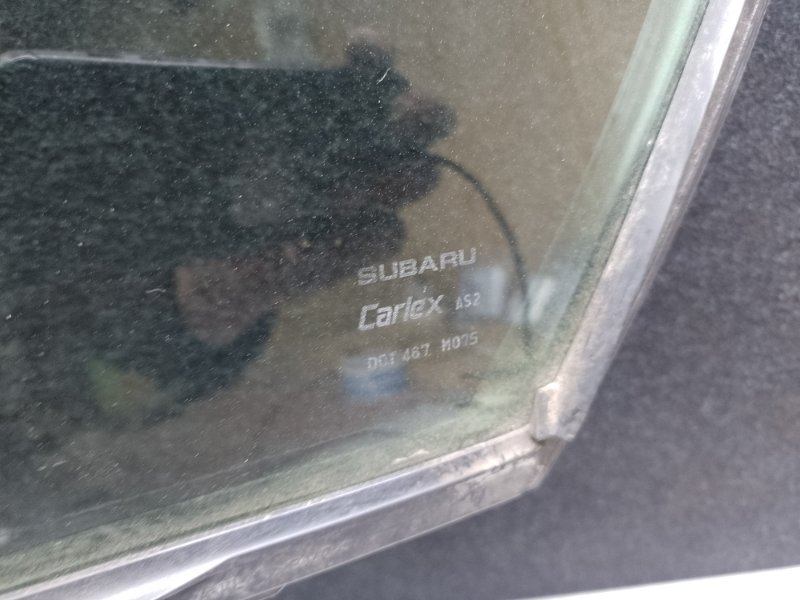 Стекло двери глухое заднее левое SUBARU LEGACY 09-15 BM
