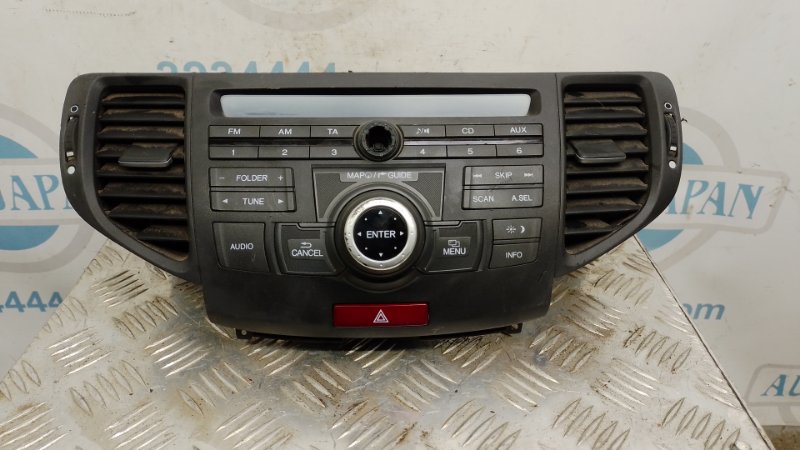 Запчасть магнитола HONDA ACCORD CU8 / TSX 08-14 39050-TL0-G01ZA Б/У Магнитола HONDA ACCORD CU8 / TSX 08-14 39050-TL0-G01ZA Б/У