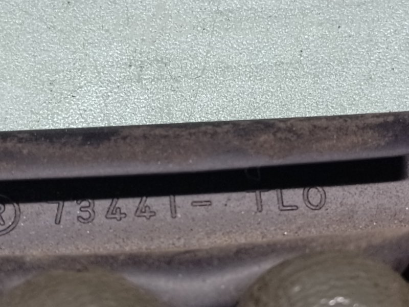 Стекло двери глухое заднее правое ACCORD CU8 / TSX 08-14