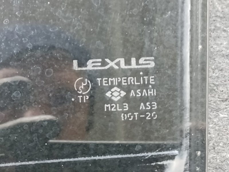 Стекло двери заднее левое GX470 02-09 2003 UZJ120L 4.7 2UZFE