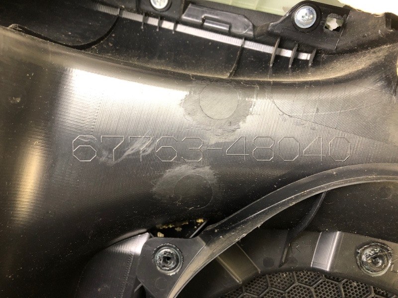 Карта двери передняя правая RX350/450 15-22