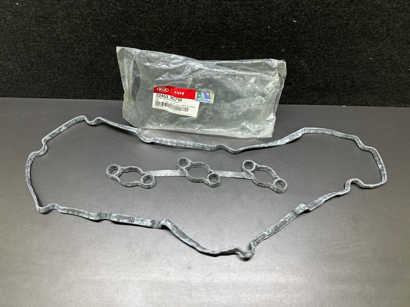 Прокладка клапанной крышки левая HYUNDAI GRANDEUR HG 11-16 3.0 LPI L6DB 22453-3C710 новая