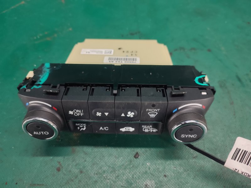 Запчасть блок управления печкой ACURA RDX 12-19 2014 Внедорожник 3.5 79600-TX4-A41ZC Б/У Блок управления печкой ACURA RDX 12-19 2014 Внедорожник 3.5 79600-TX4-A41ZC Б/У