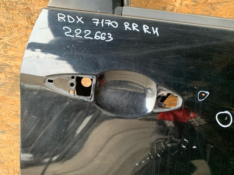 Дверь задняя правая RDX 06-12 2008 Внедорожник 2.3