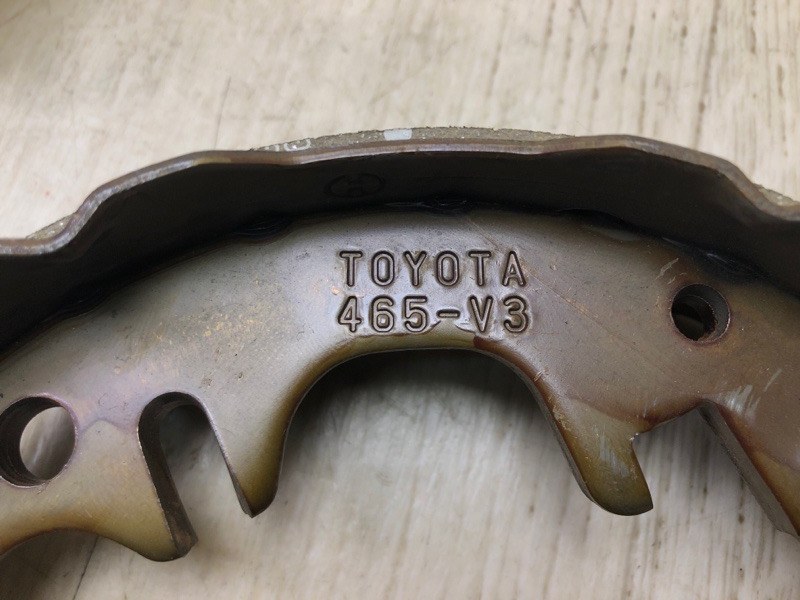 Колодки стояночного тормоза CAMRY 40 06-11 Седан 2GRFE