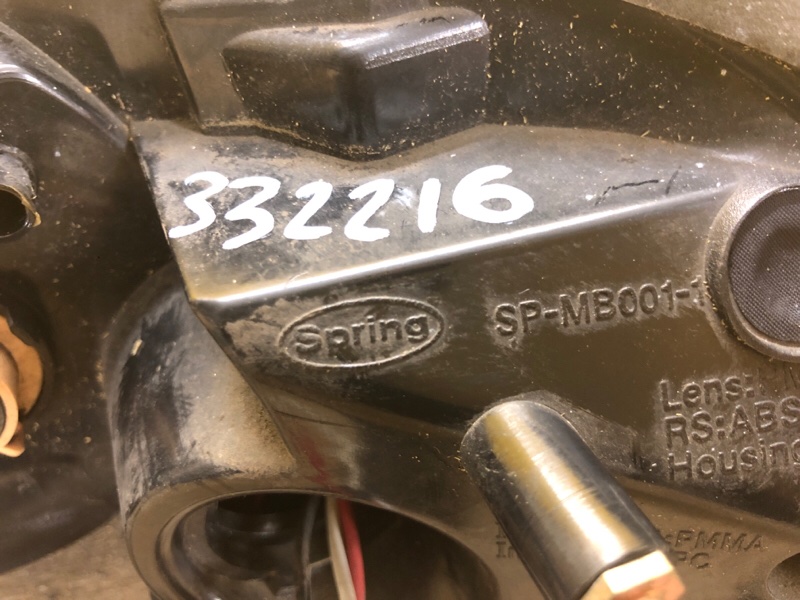 Фонарь наружный левый LANCER X 10 15-17