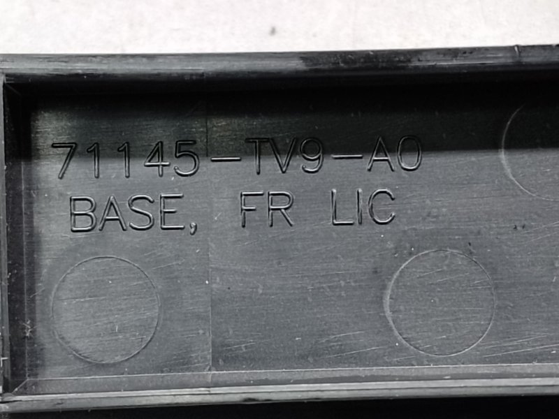 Площадка номерного знака передняя ACURA ILX 16-19