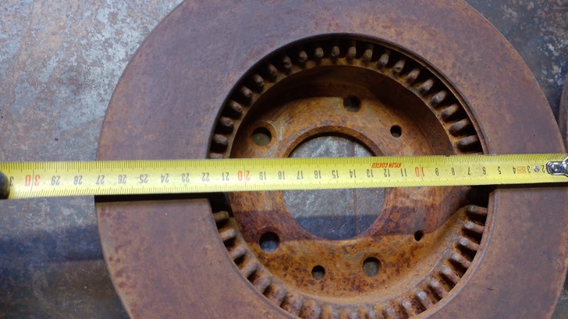 Тормозной диск передний 6 GG 02-07