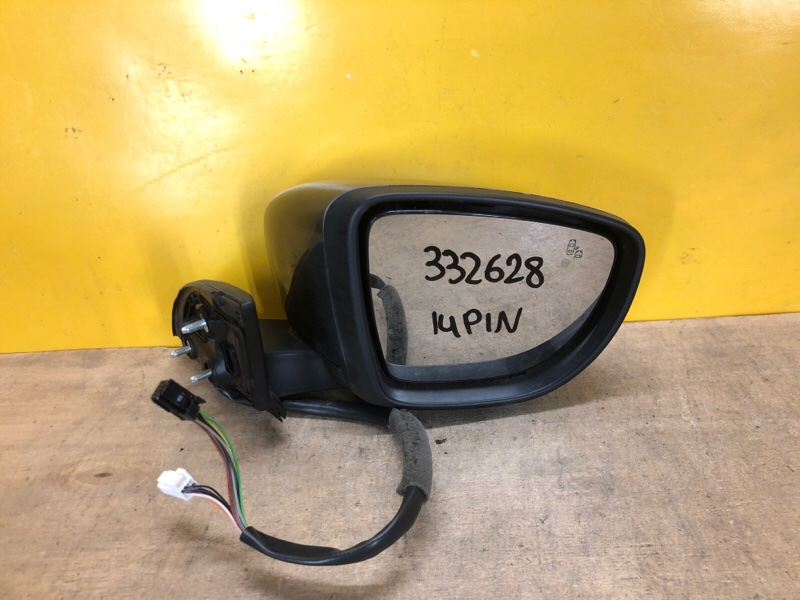 Зеркало правое NISSAN LEAF 18- 963015SH1C Б/У