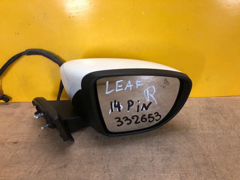 Зеркало правое NISSAN LEAF 18- 963015SH1C Б/У