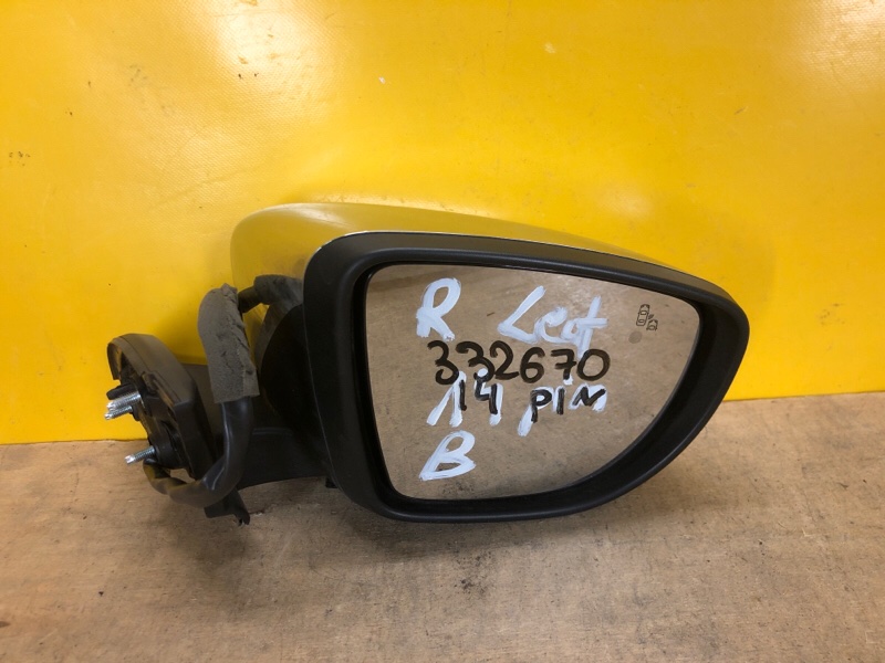 Зеркало правое NISSAN LEAF 18- 963015SH1C Б/У