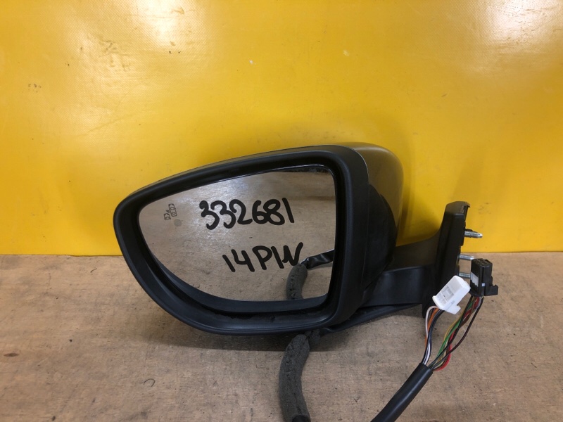 Зеркало левое NISSAN LEAF 18- 963025SH1C Б/У