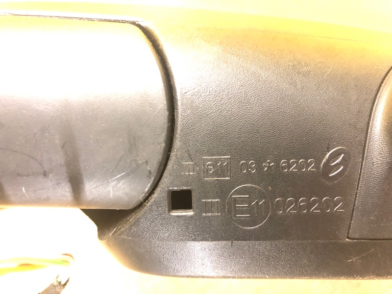 Зеркало левое QASHQAI 07-14