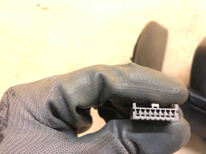 Зеркало левое QASHQAI 07-14