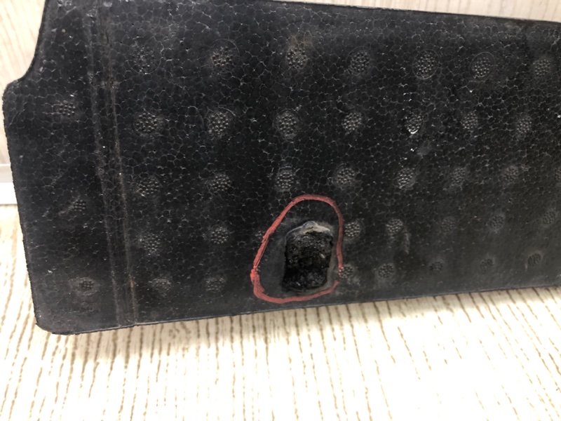 Наполнитель бампера задний SENTRA B17 12-21