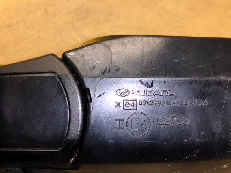 Зеркало правое FORESTER SH 07-12