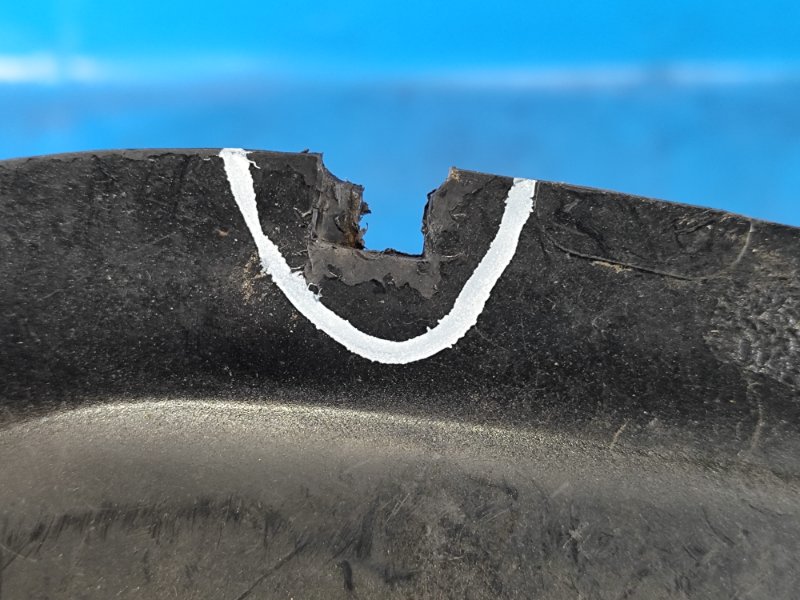 Подкрылок задний левый CHRYSLER 200 10-14 2.4 ED3