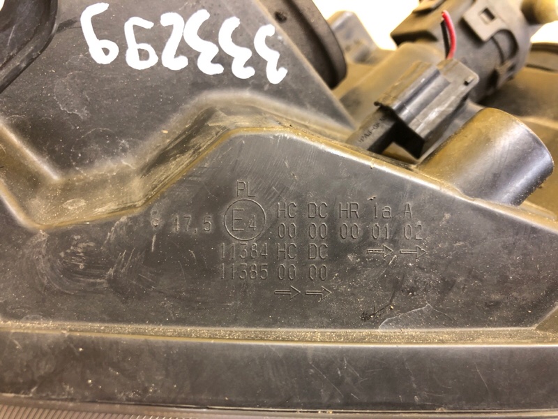 Фара левая QASHQAI 07-14