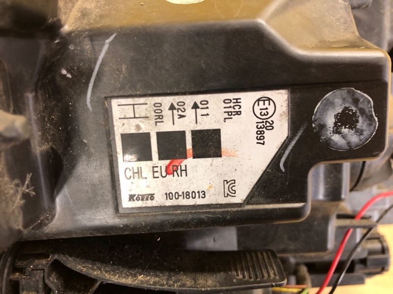 Фара правая NISSAN QASHQAI/ROGUE SPORT 14-