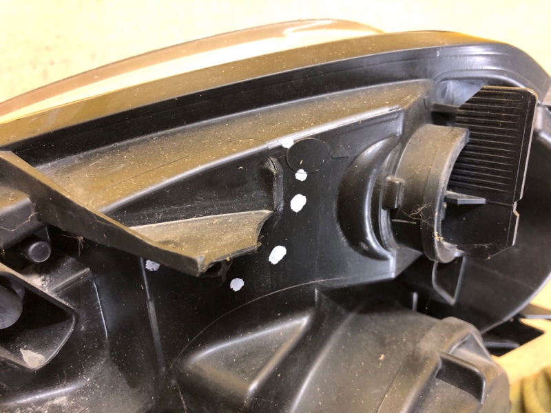 Фара правая QASHQAI 07-14