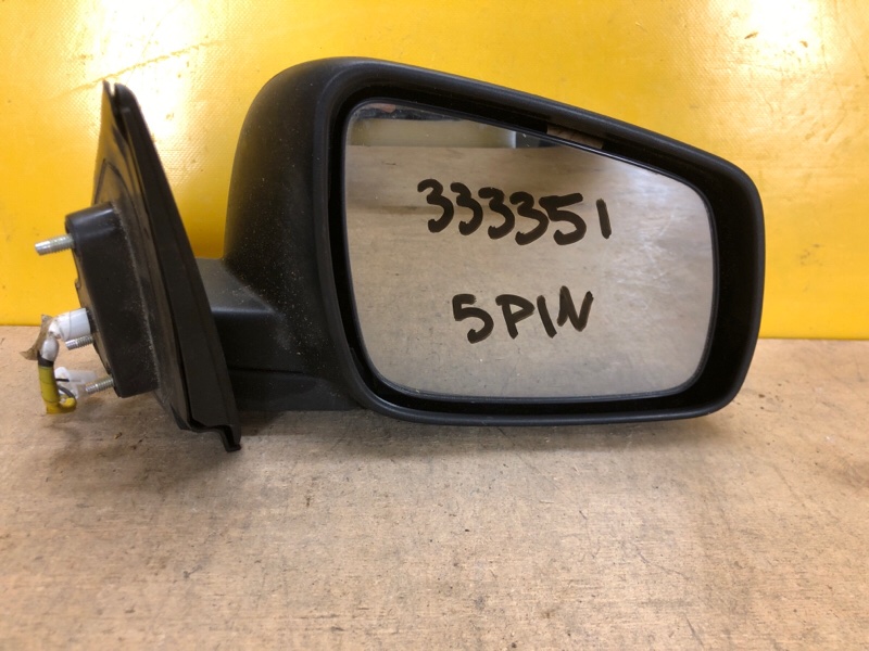 Зеркало правое MITSUBISHI LANCER X 10 07-15 7632A510 Б/У