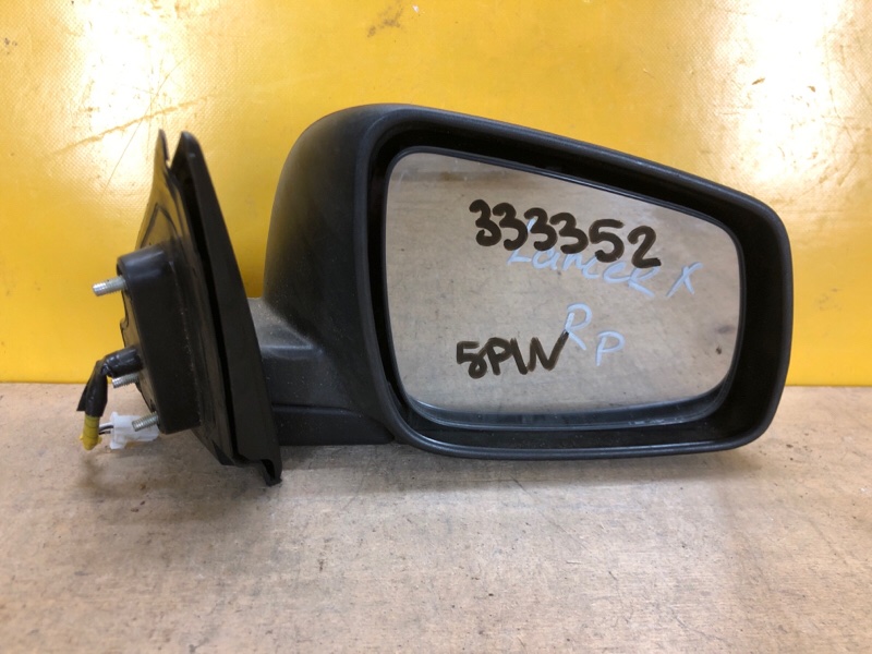 Зеркало правое MITSUBISHI LANCER X 10 07-15 7632A510 Б/У
