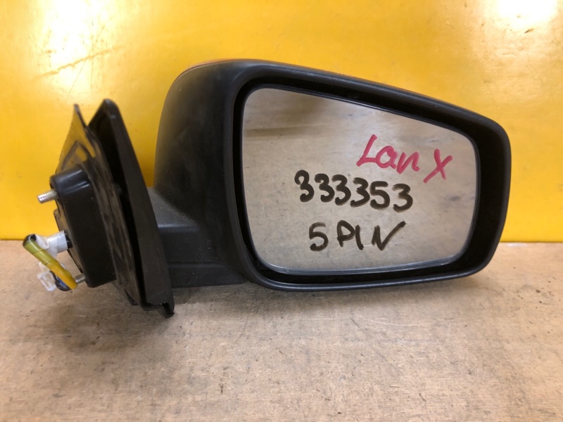 Зеркало правое MITSUBISHI LANCER X 10 07-15 7632A510 Б/У