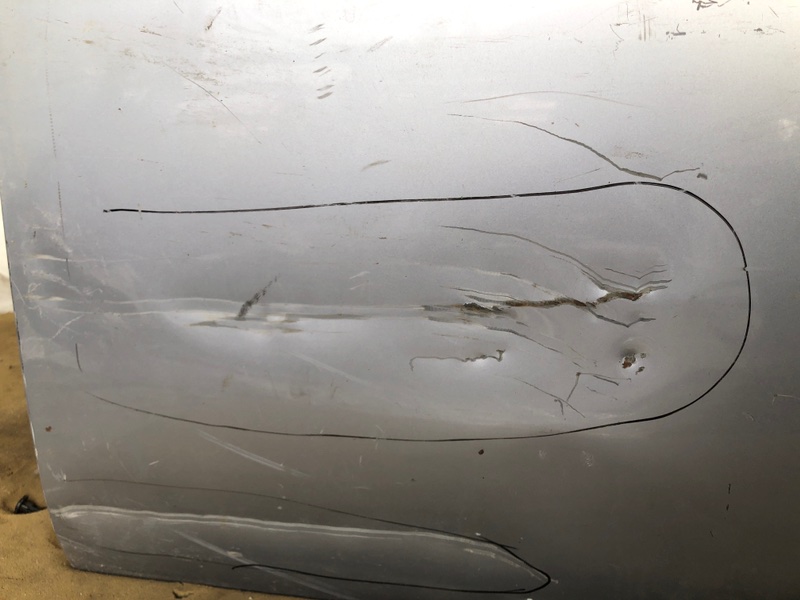 Дверь передняя правая L200 06-14