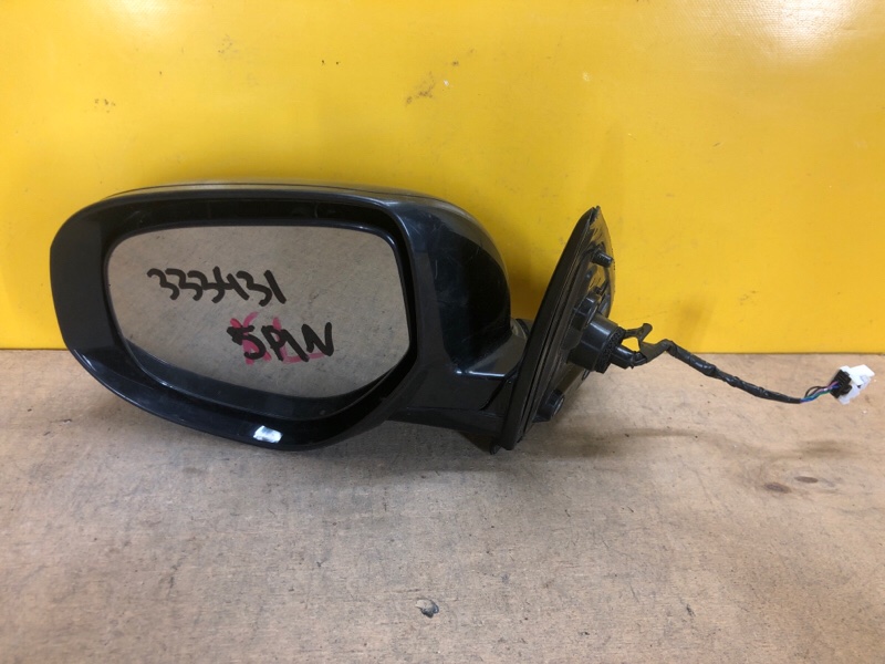 Зеркало левое MITSUBISHI OUTLANDER XL 05-13 7632B375 Б/У