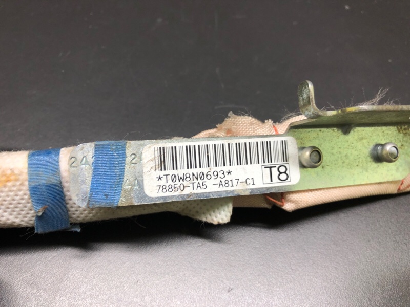 Подушка безопасности (штора) левая ACCORD USA 07-12