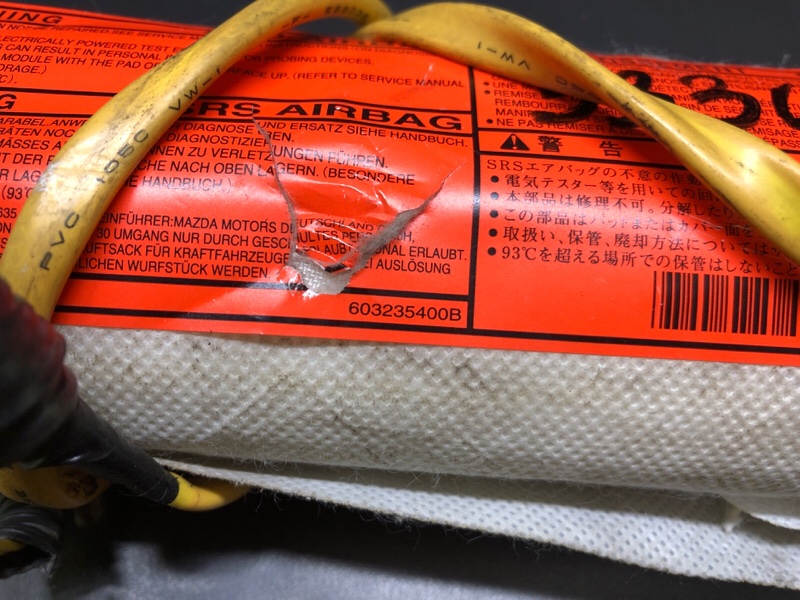 Подушка безопасности в сиденье передняя правая 3 BK 03-08