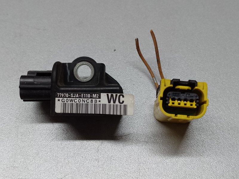 Датчик удара передний ACURA MDX (YD2) 06-13 2007 YD2 3.7 J37A1 77970-SJA-E11 Б/У