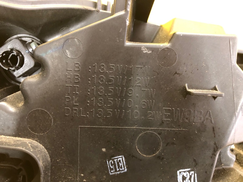 Фара левая EDGE 15-