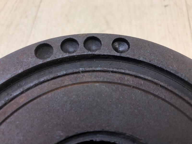 Шкив коленвала SUPRA 86-92 A70 3.0 7M-GE