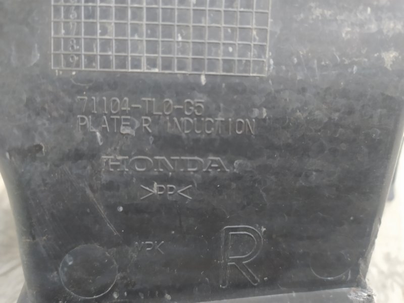 Накладка противотуманной фары правая ACCORD CU8 / TSX 08-14 2012 2.4L