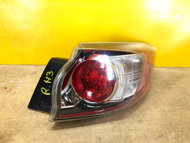 Фонарь наружный правый MAZDA 3 BL 09-13 BCW851150D Б/У