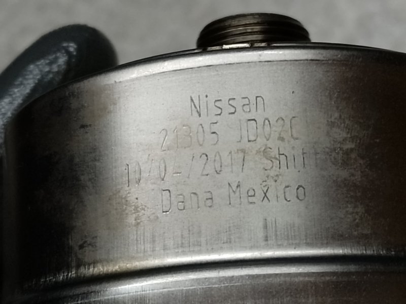 Теплообменник масляного фильтра NISSAN NV200 USA 13- 2.0 MR20DE