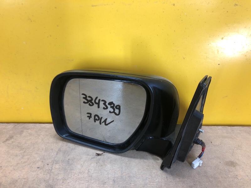 Зеркало левое MITSUBISHI PAJERO 06-21 7632A361 Б/У
