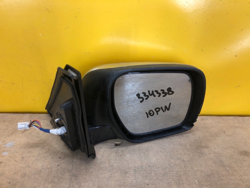 Запчасть зеркало правое MITSUBISHI PAJERO 06-21 7632A490 Б/У Зеркало правое MITSUBISHI PAJERO 06-21 7632A490 Б/У