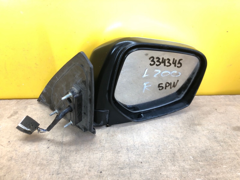 Зеркало правое MITSUBISHI L200 06-14 MN167428 Б/У