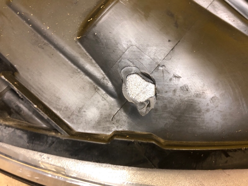 Фара левая TOUAREG 02-10