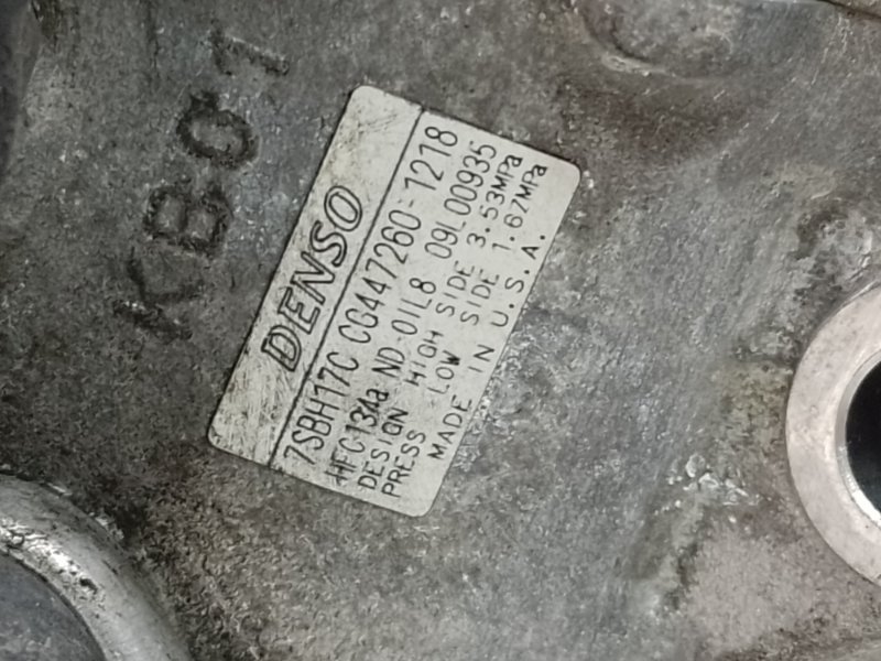 Компрессор кондиционера VENZA 09-16 2009 3.5 2GR-FE