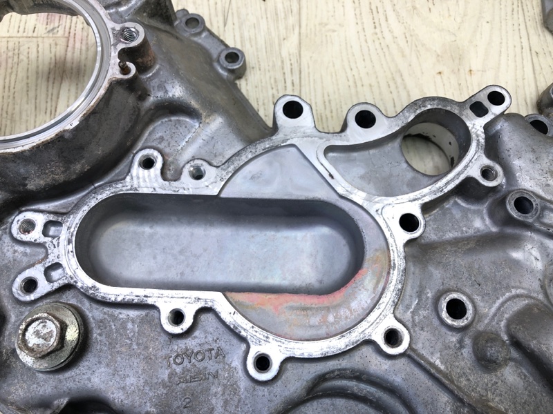 Крышка ГРМ передняя LS460 06-12 2011 USF40 4.6